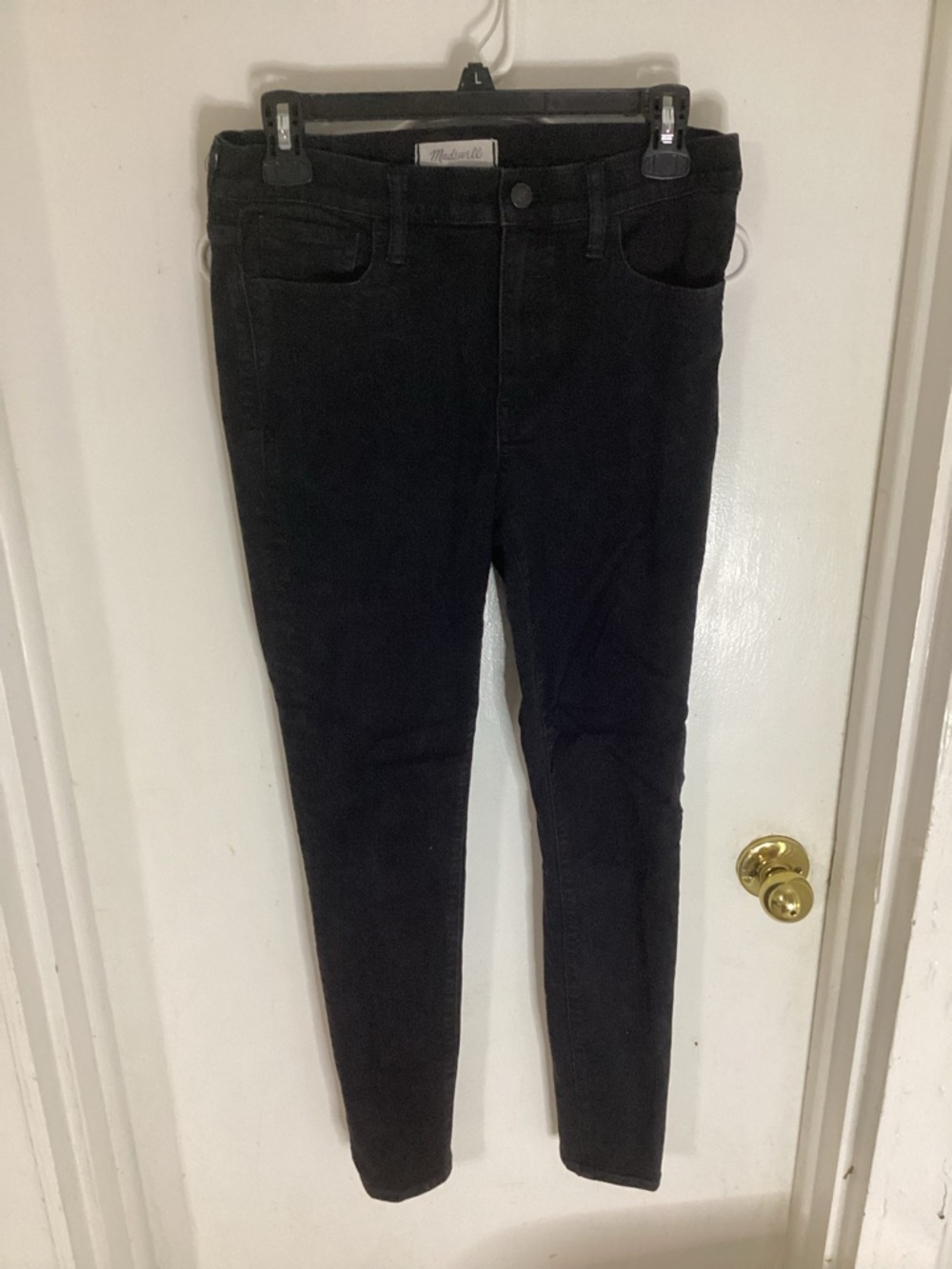 Madewell Black Roadtripper Denim Jeans Size 28